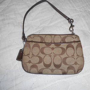 Coach wristlet